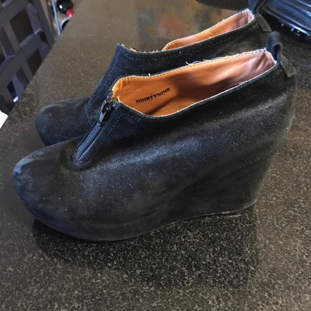 JEFFREY CAMPBELL Ankle Wedges Booties